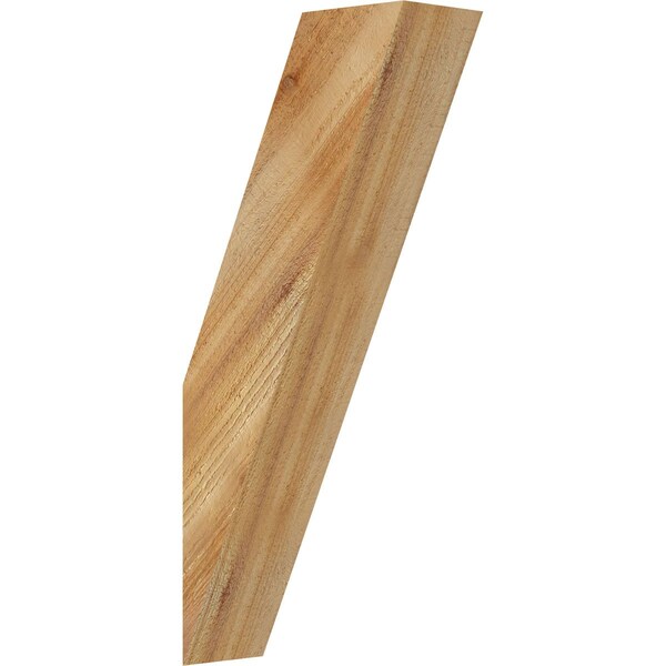 Ekena Millwork 4"W x 10"D x 22"H Traditional Rough Sawn Knee Brace, Western Red Cedar BRC04X10X22TRA00RWR - main